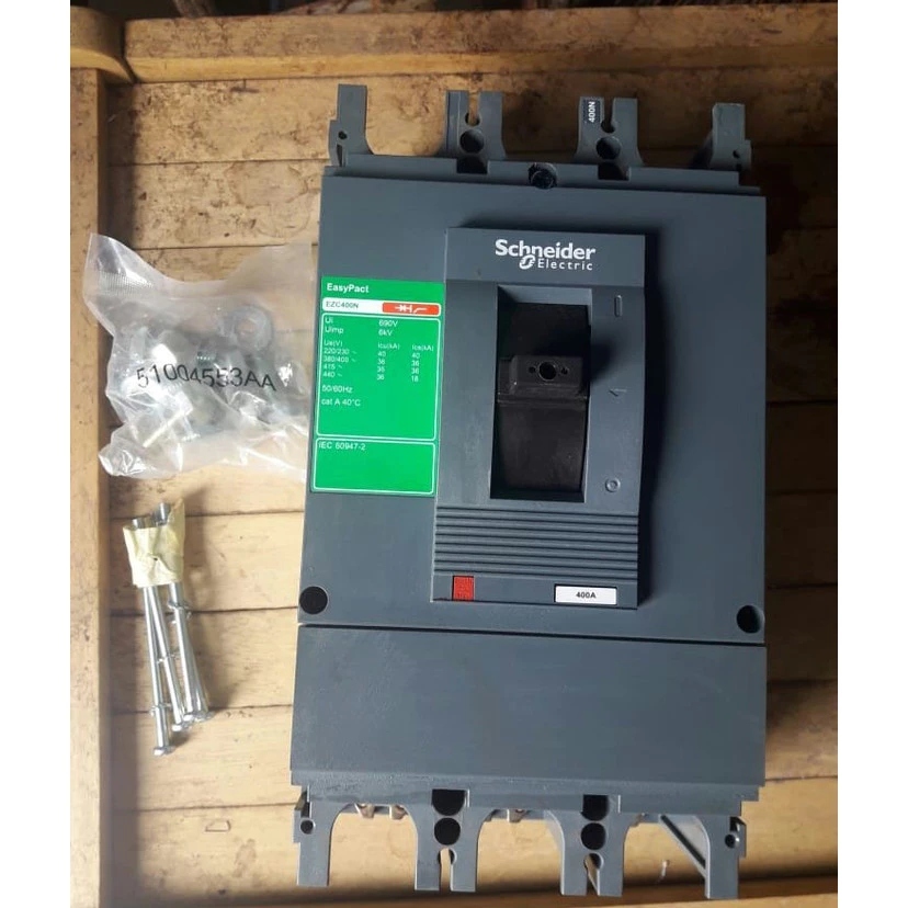 Schneider Mccb Ezc400N 3P 400A Ezc400N Easypact