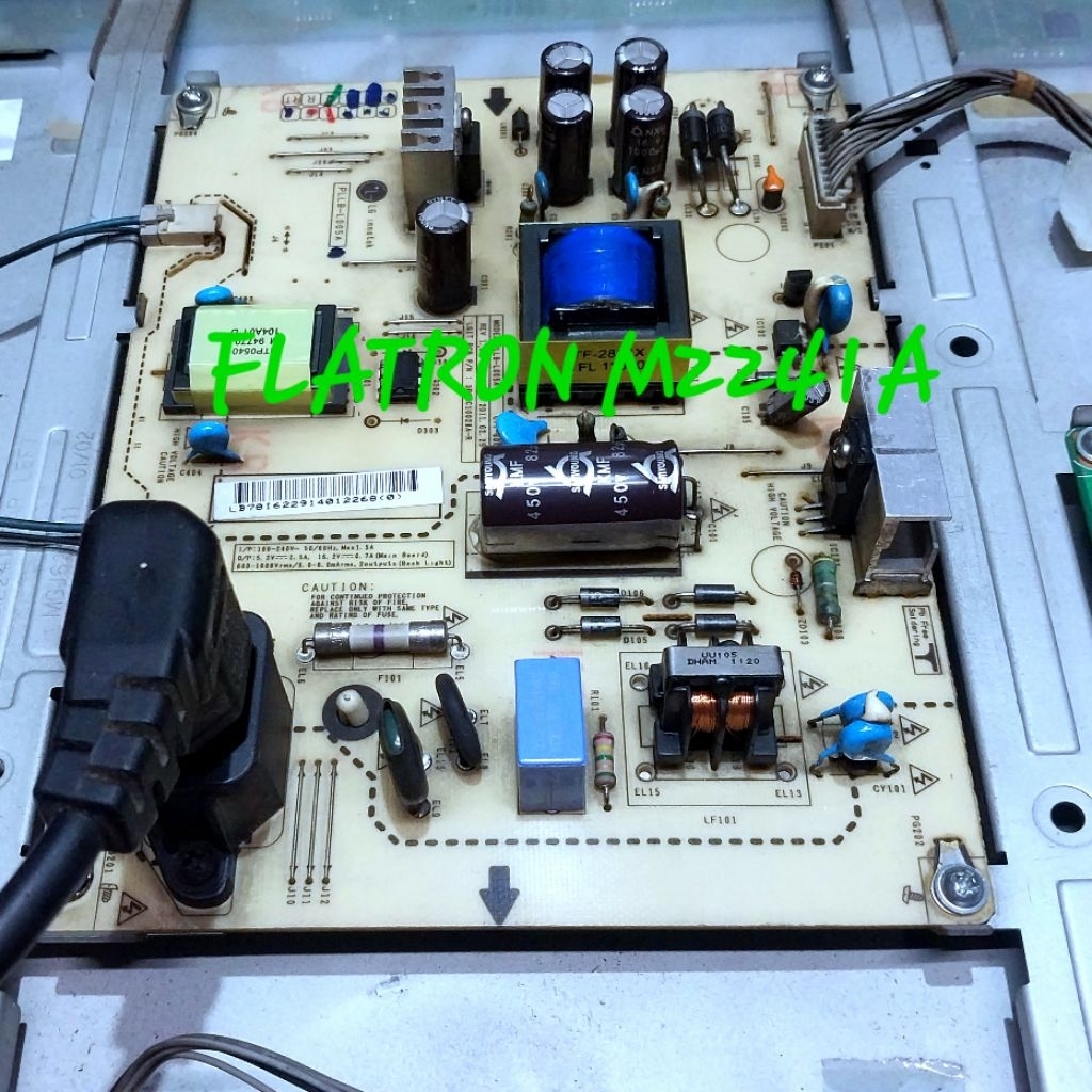 PSU TV LCD LG FLATRON M2241AN M2241 2241 ORIGINAL REGULATOR POWER SUPPLY