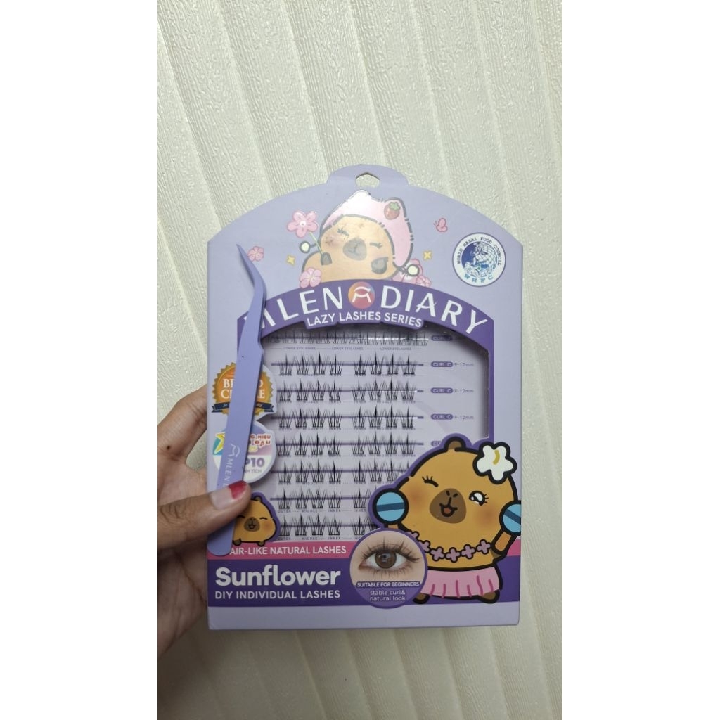 Eyelash Mlen Diary + Pinset