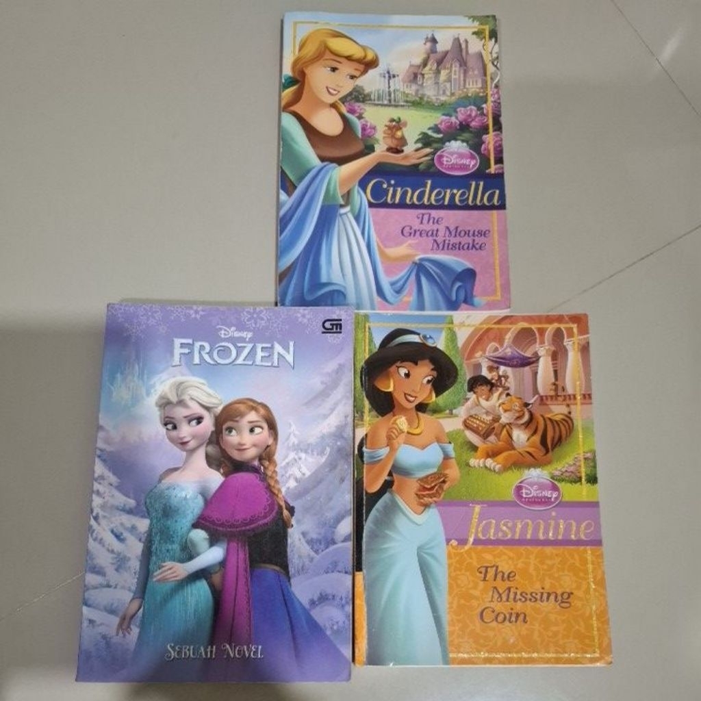 PRELOVED TAKE ALL BUKU ANAK DISNEY PRINCESS