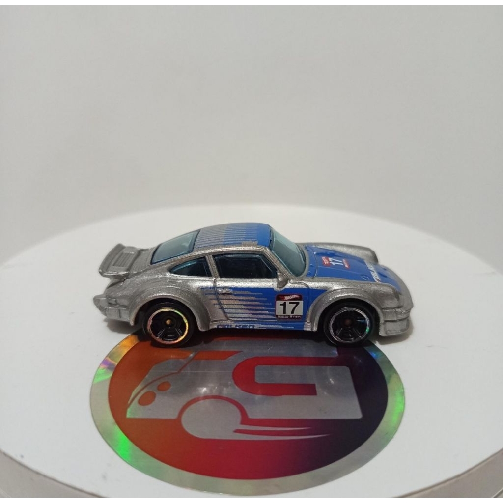 Hot wheels porsche 934 turbo RSR falken silver biru loose