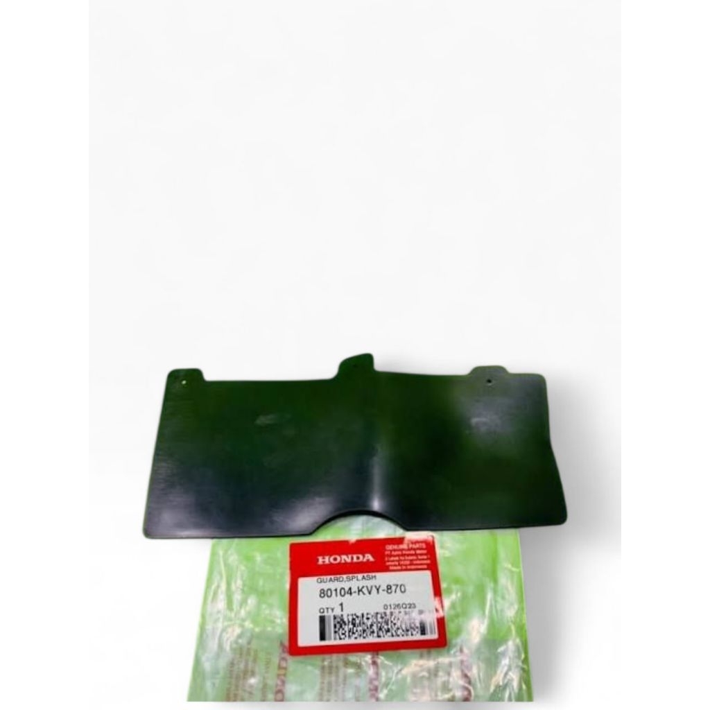 80104KVY870 karet tahanan lumpur honda beat karbu original baru AHM