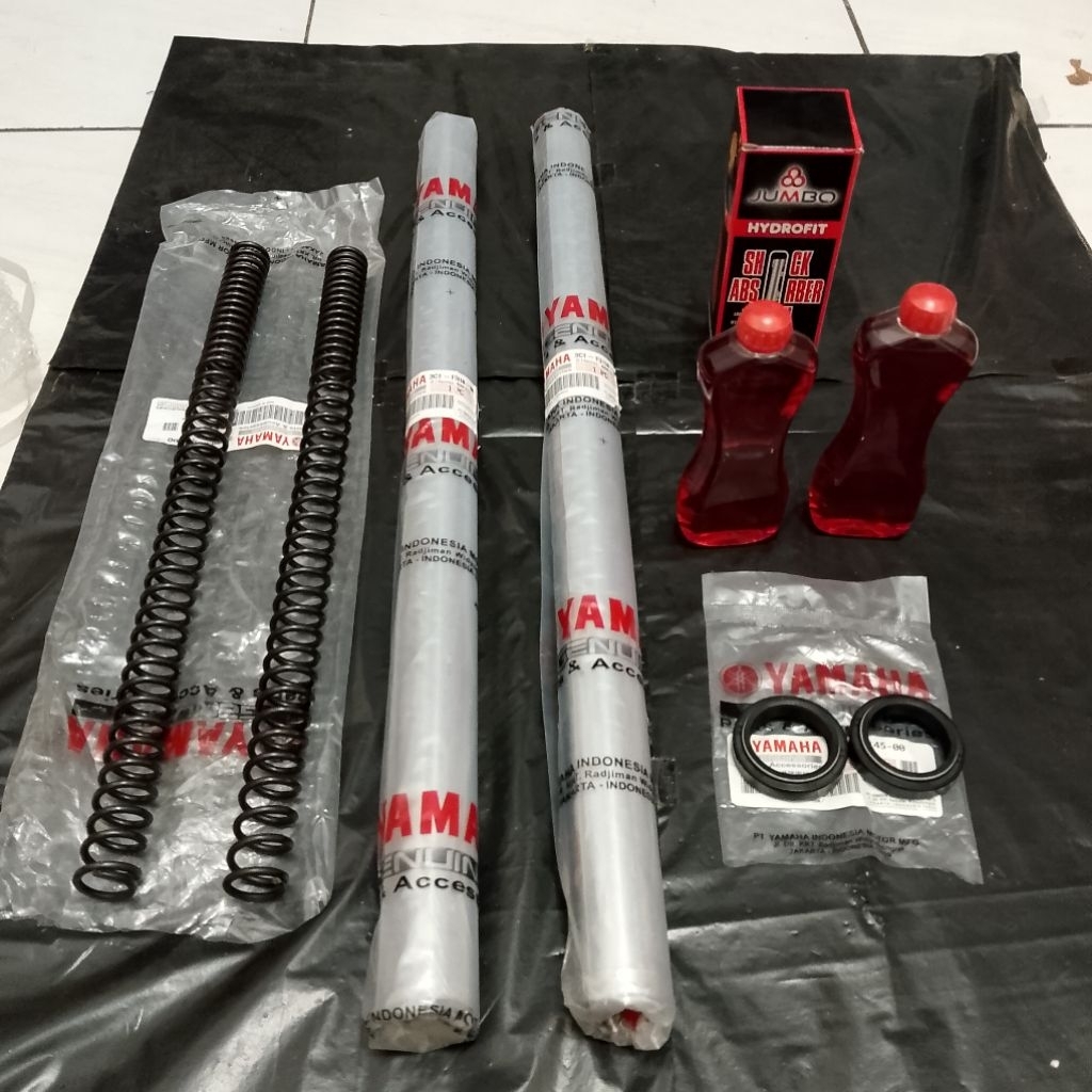Shock Depan Komplit+Oli+Sil+Per Vixion Lama 2011-2012 Vixion(3CI)