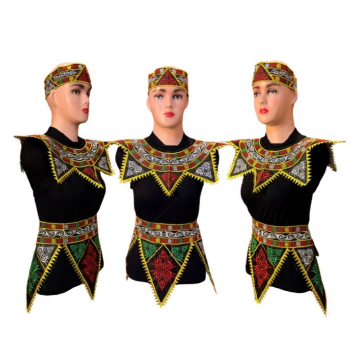TARI KREASI ADAT Baju Tari Kreasi Adat Aceh Gayo Bordir Aksesoris Tari Karnaval
