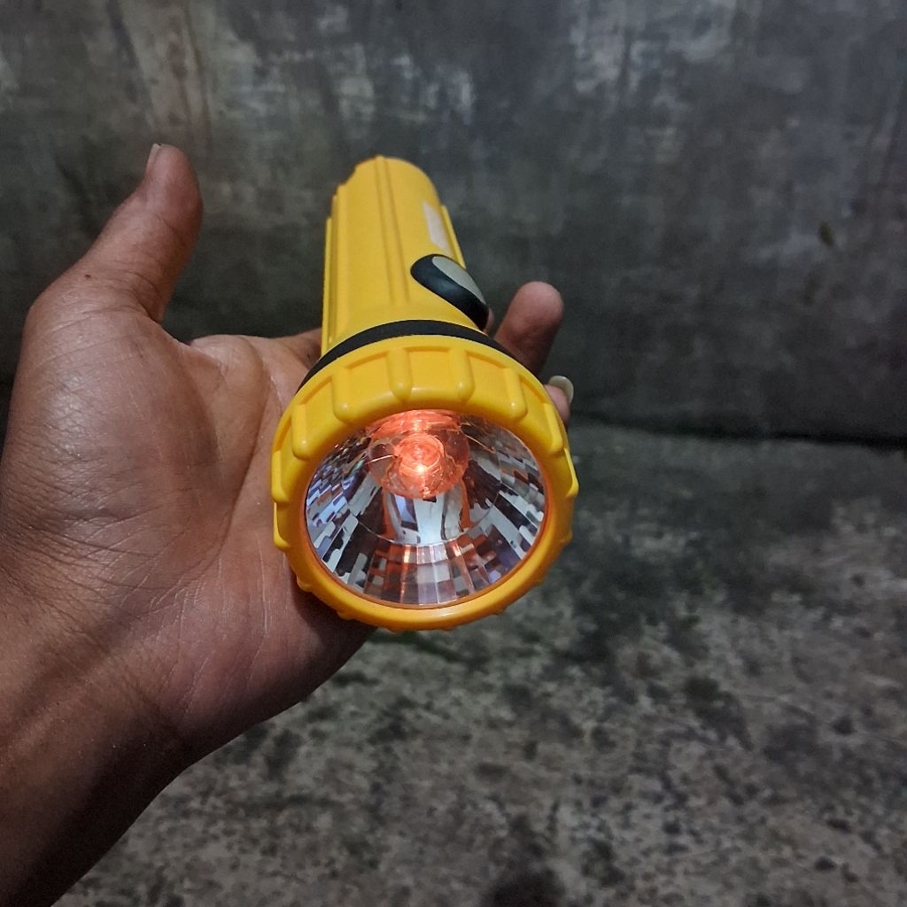 senter jadul kuning
