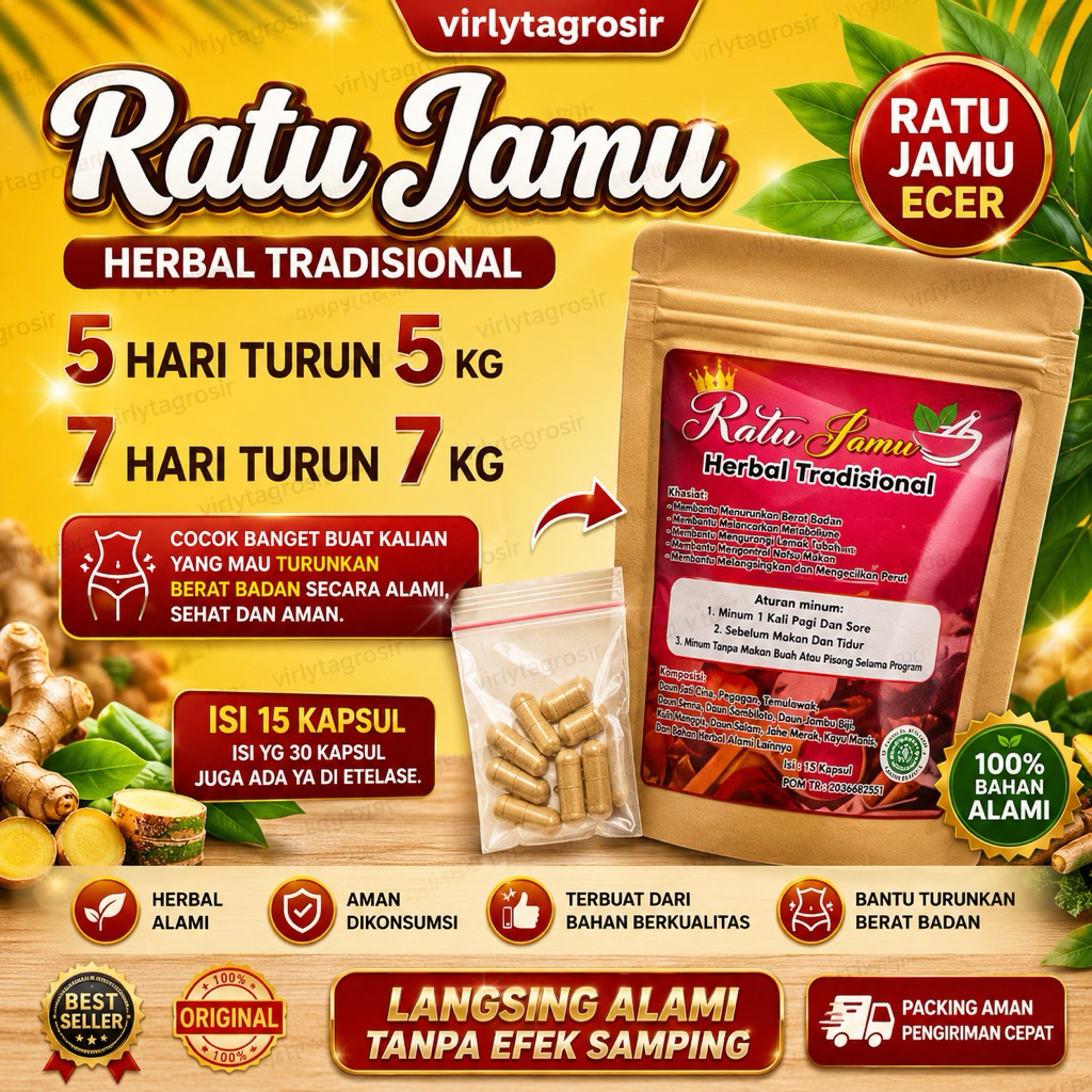 RATU JAMU REGULER ORIGINAL ECER