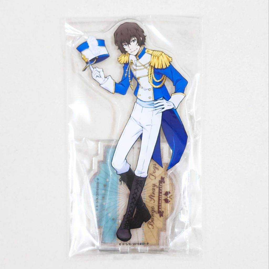 Bungou Stray Dogs Marching Animate Cafe Anicafe Acrylic Standee - Dazai
