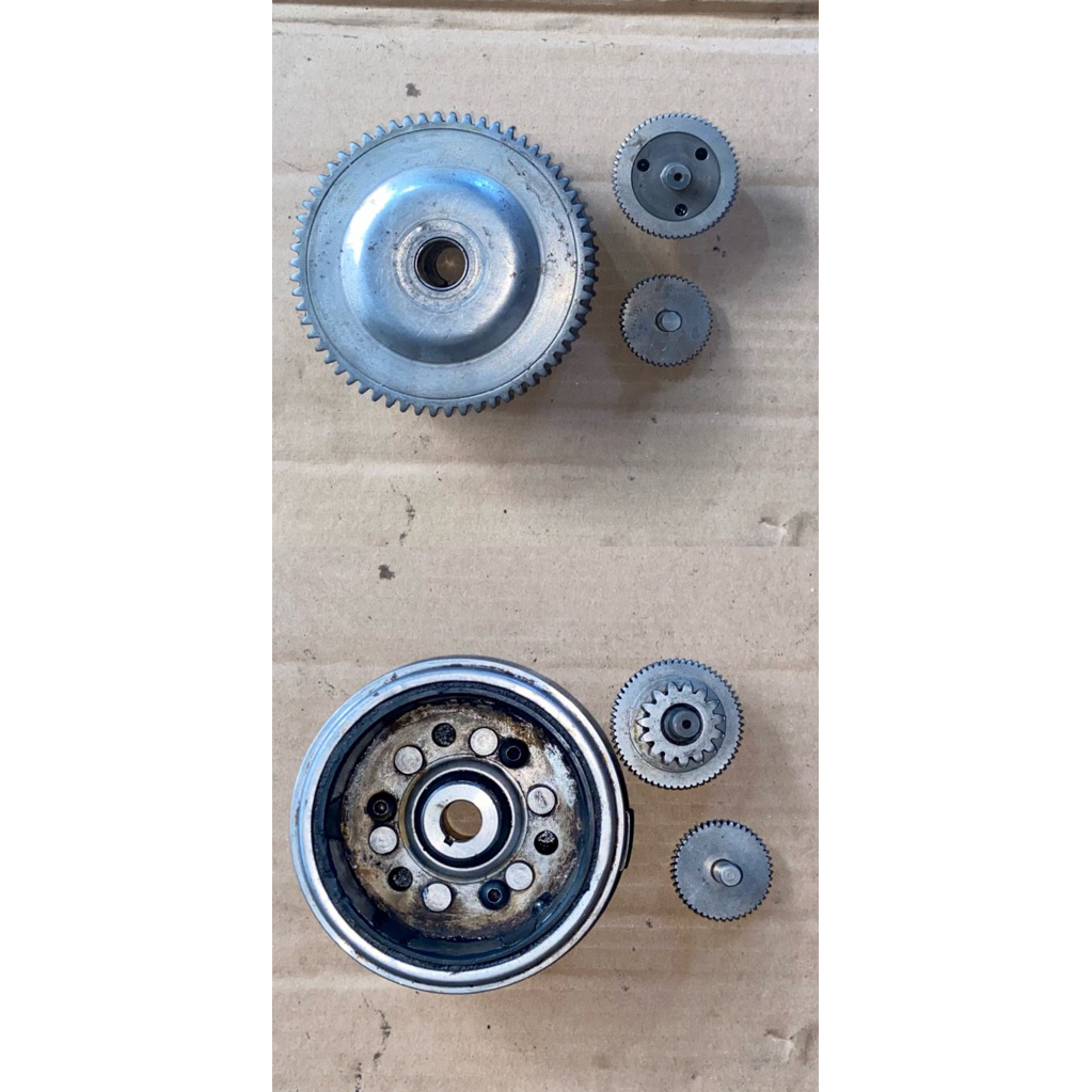 Magnet Set Oneway Gear Penghantar Kaze R Blitz Original Second