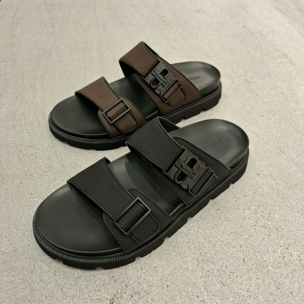 Pedro Men's Selop Sandal Authentic - Sendal Pria Simple Elegan Untuk Daily Ringan & Nyaman