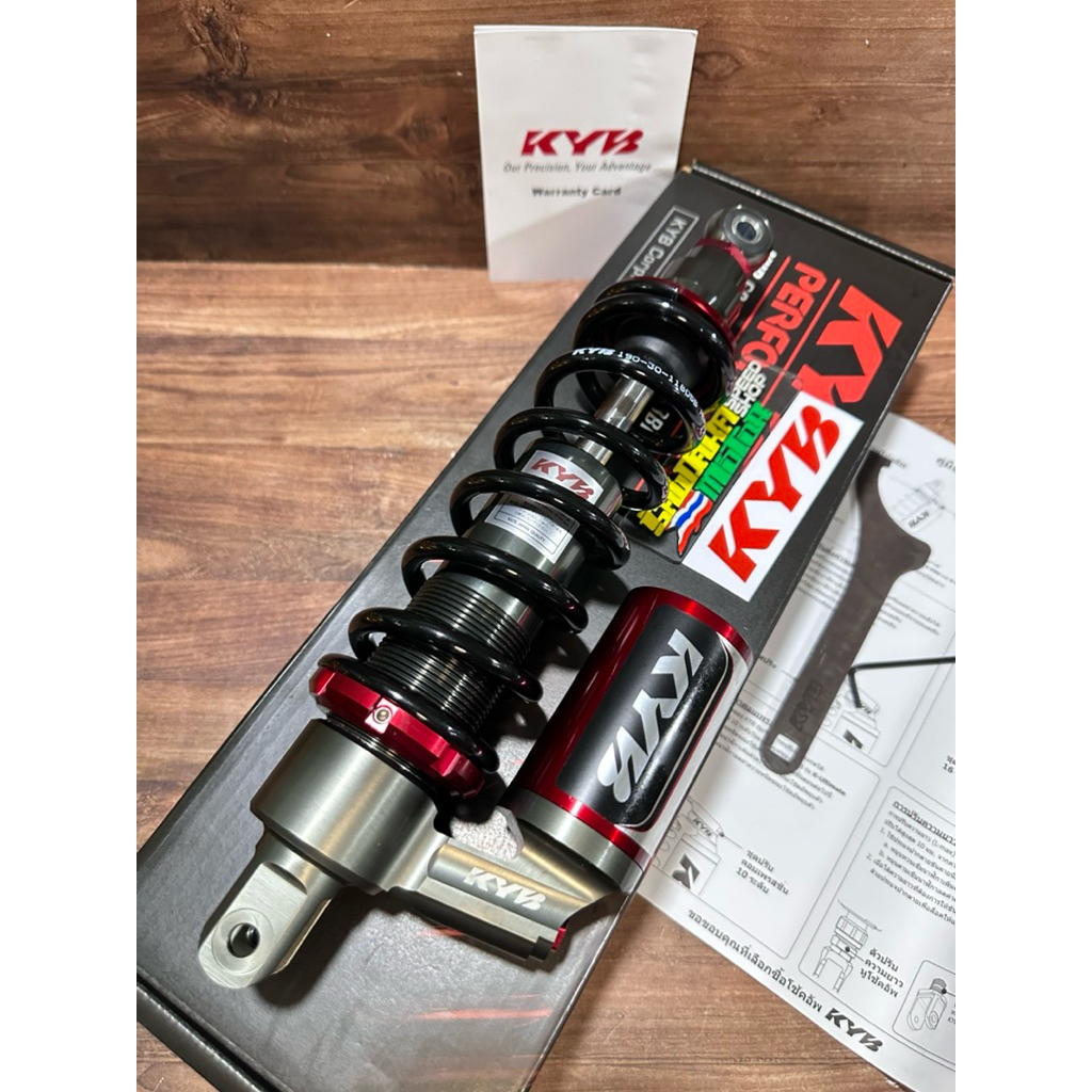 [KYB K-ALPHA] KYB THAILAND RG1-1000-4X (BLACK) 330MM SINGLE SHOCK BREAKER/SOKBEKER TABUNG BAWAH BELA