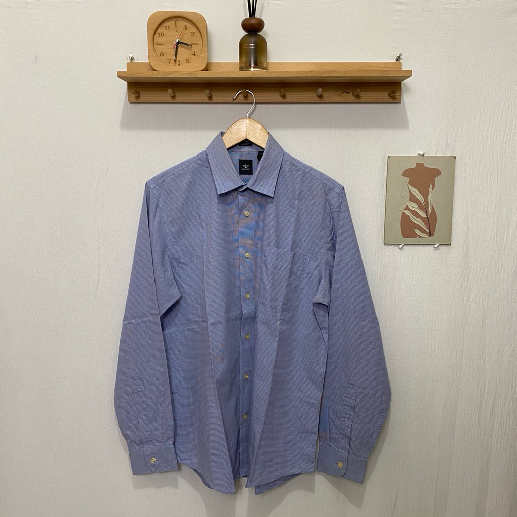 kemeja panjang pria Dockers original size M