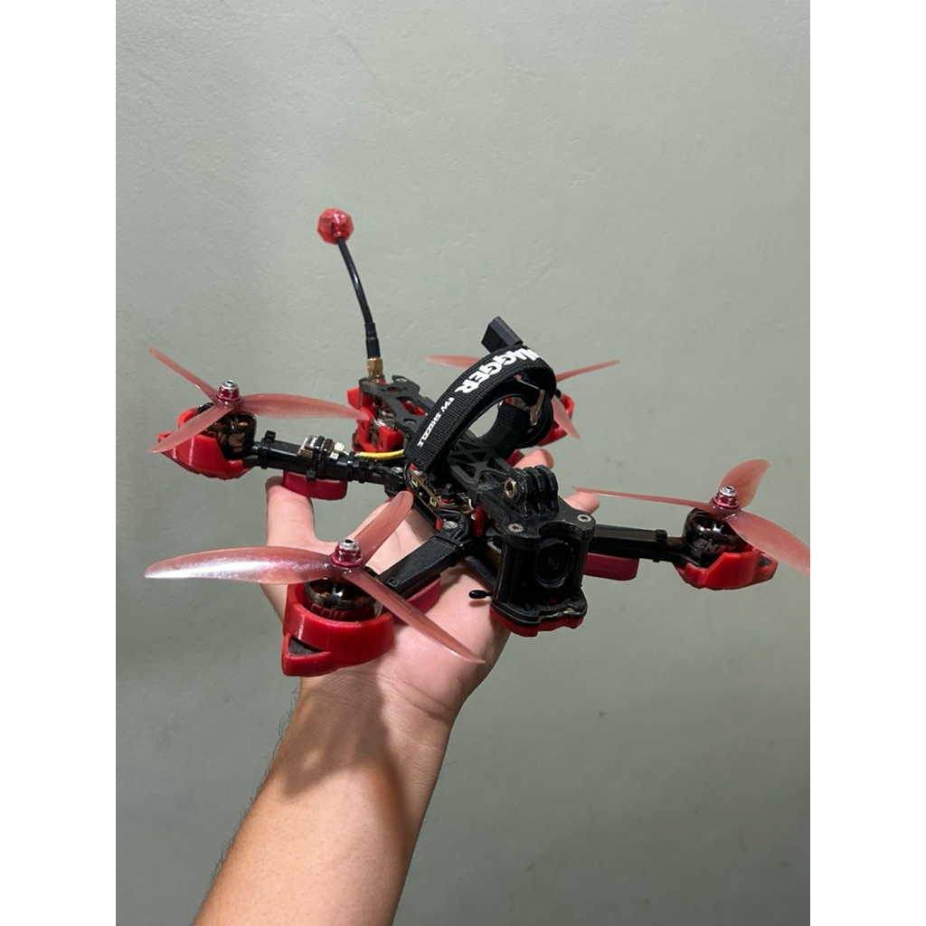 Drone Fpv 5 inch Kamera Digital Vista Elrs 4s-6s GPS, Buzzer
