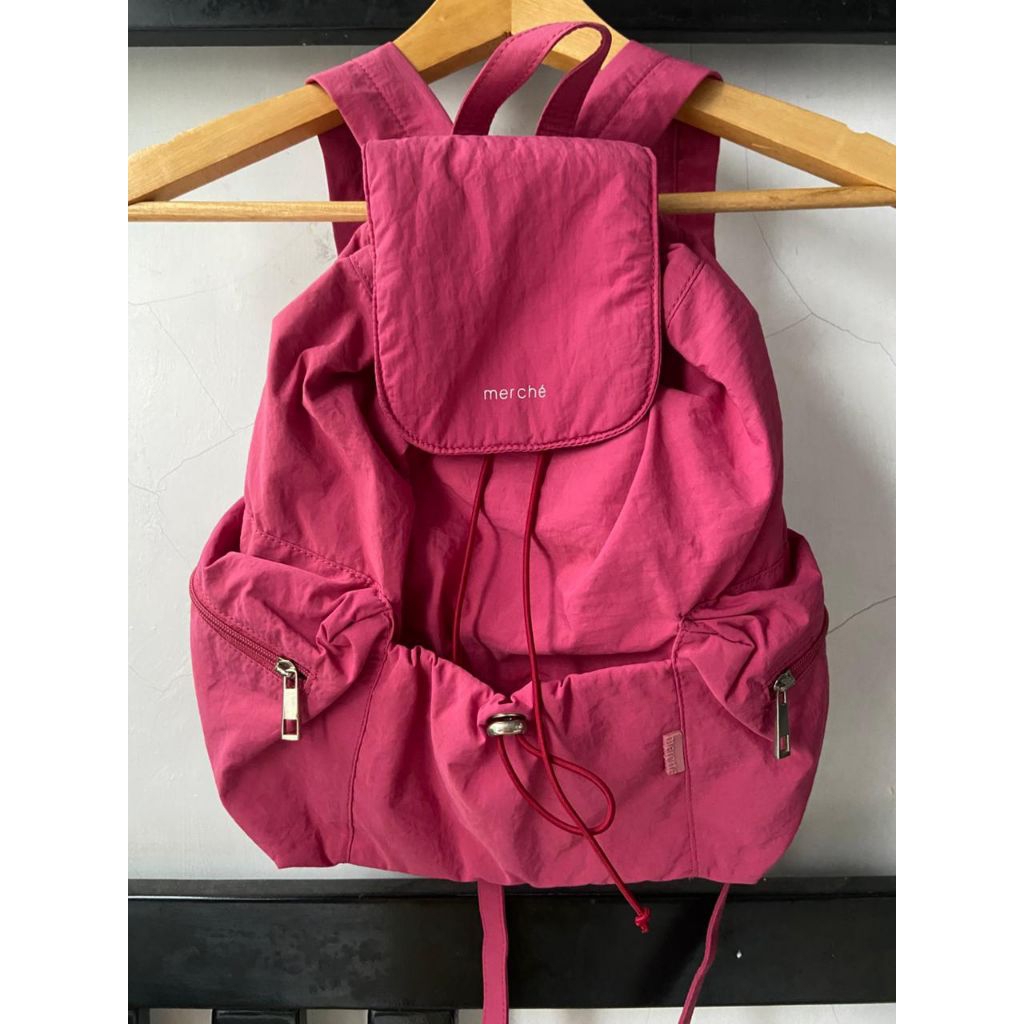 PRELOVED merche becca backpack fuschia