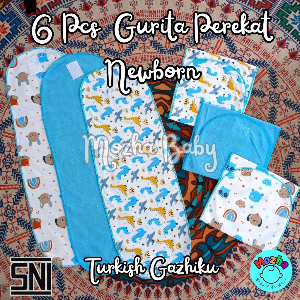Ghaziku - 6 Pcs Gurita Instan Bayi Baru Lahir Model Perekat