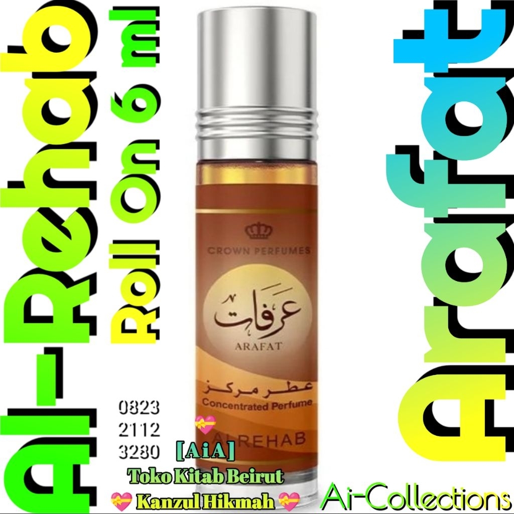 Ai-Kh4rhb > Parfum Al-Rehab Arafat Arofat Roll On 6 ml Original Rhb By Al-Rehab Ai-Collections - AiA