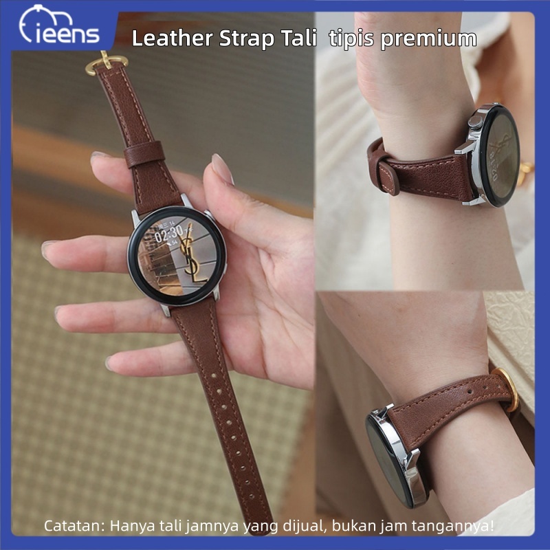 Tali Kulit Huawei Watch GT6 / GT5 41mm - Leather Strap Tali jam tangan tipis premium dengan gesper b
