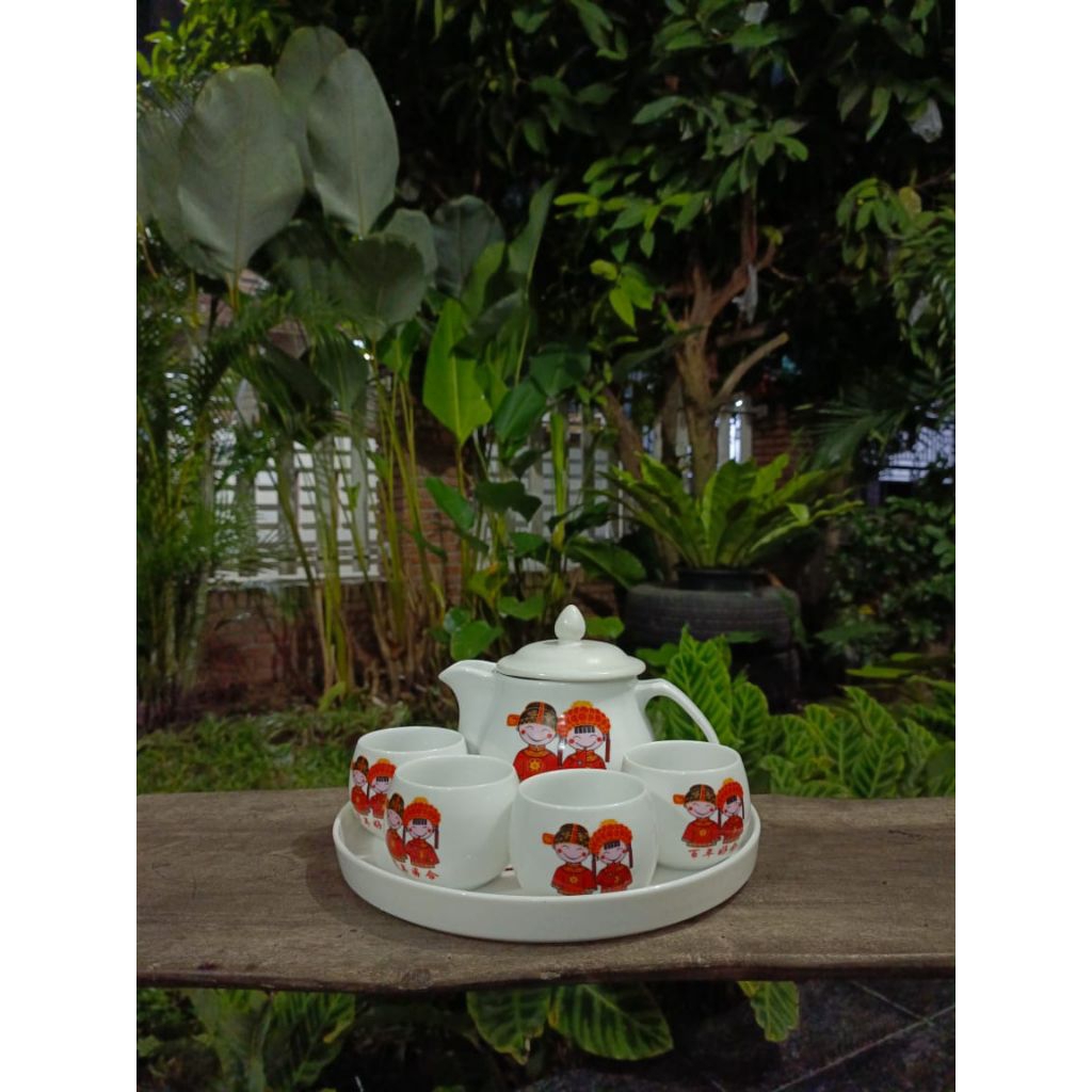 Teko Set China Antik