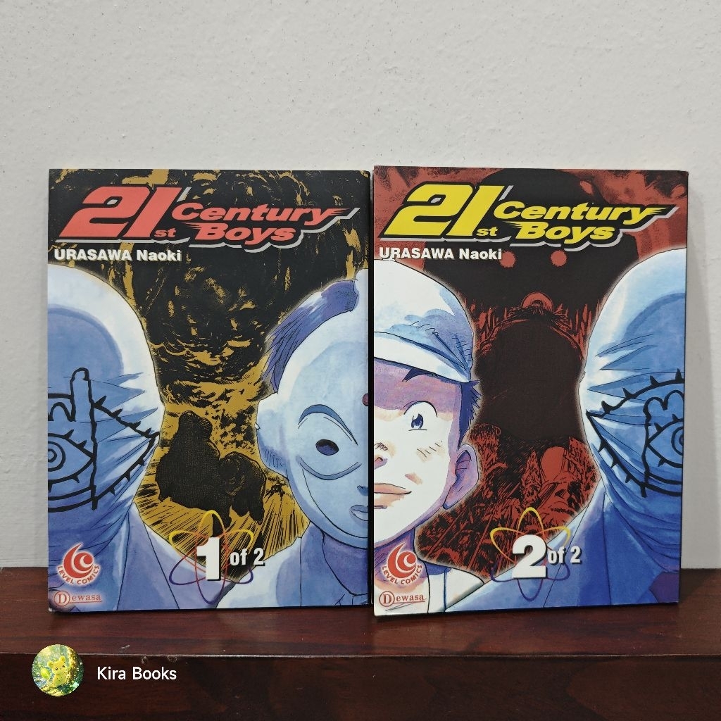 Komik 21 Century Boys Original Set 1-2 Tamat (preloved mulus)