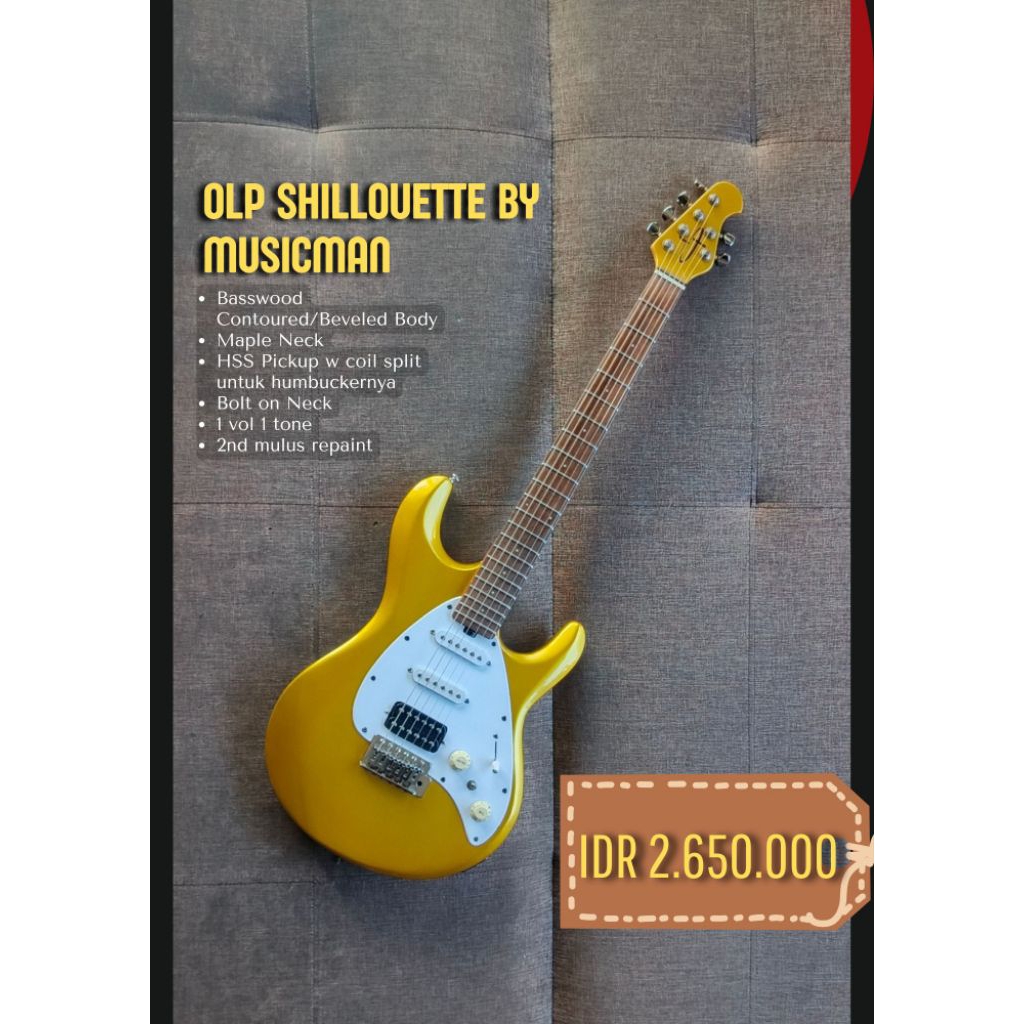 Olp shillouette by musicman plus admin 10%