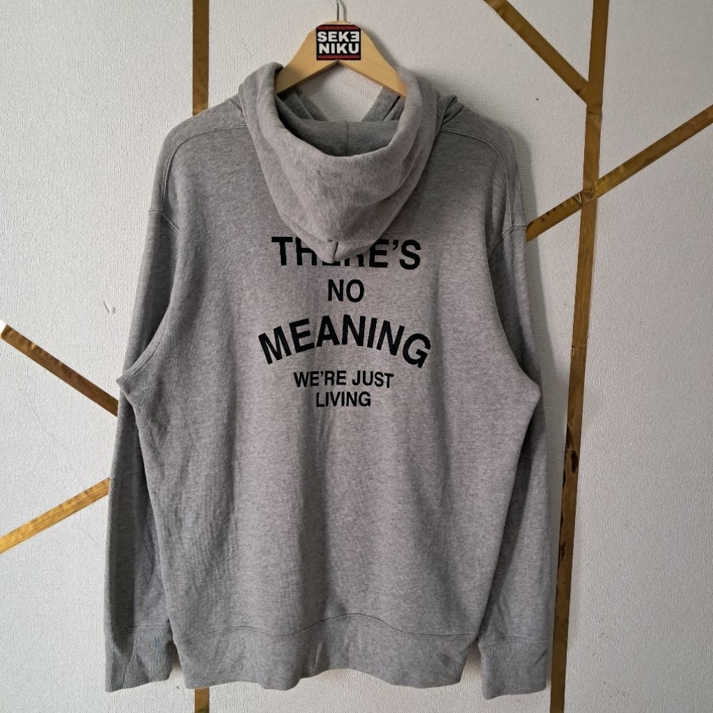 Hoodie UNIQLO UT x GEN HOSHINO Bahan babyterry tebal