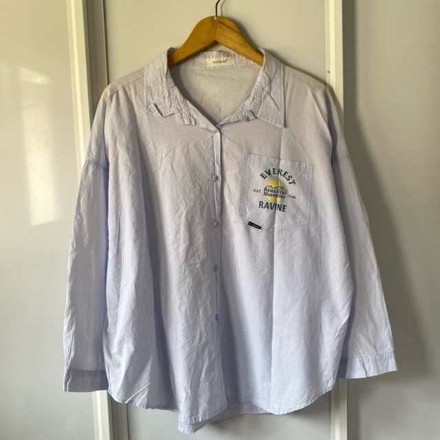 basic kemeja polos woman/ basic kemeja wanita