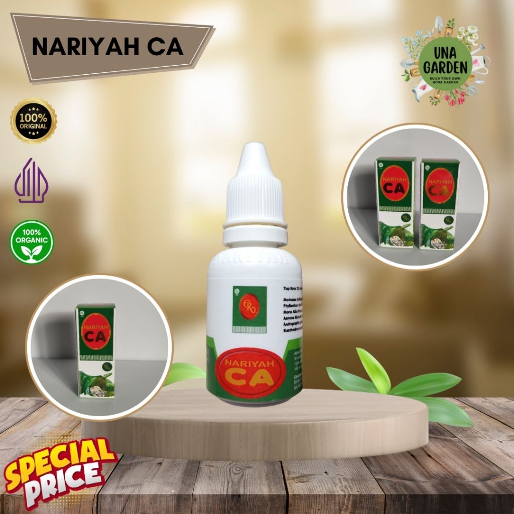 NARIYAH HERBAL TETES CA GASTER DM