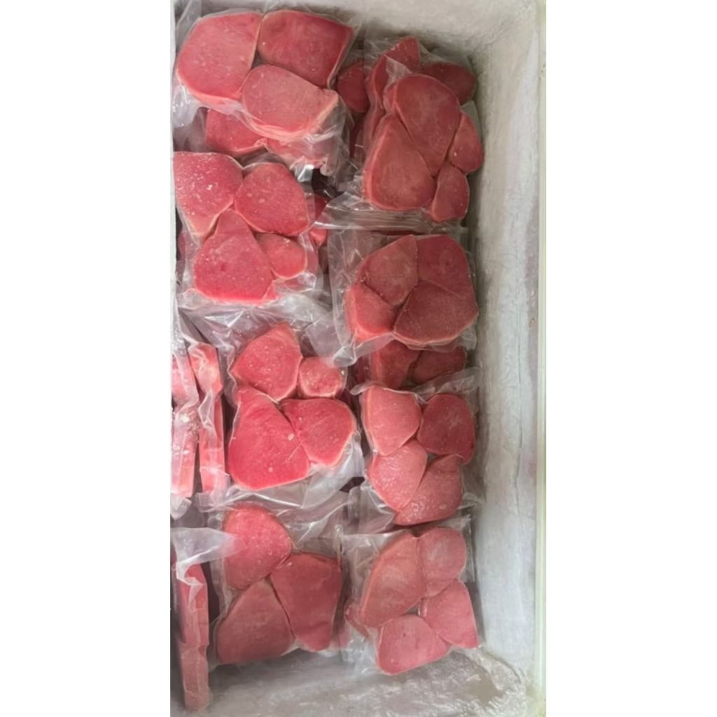 ikan tuna steak/Tuna steak Frozen/Steak tuna/Export grade/500gram