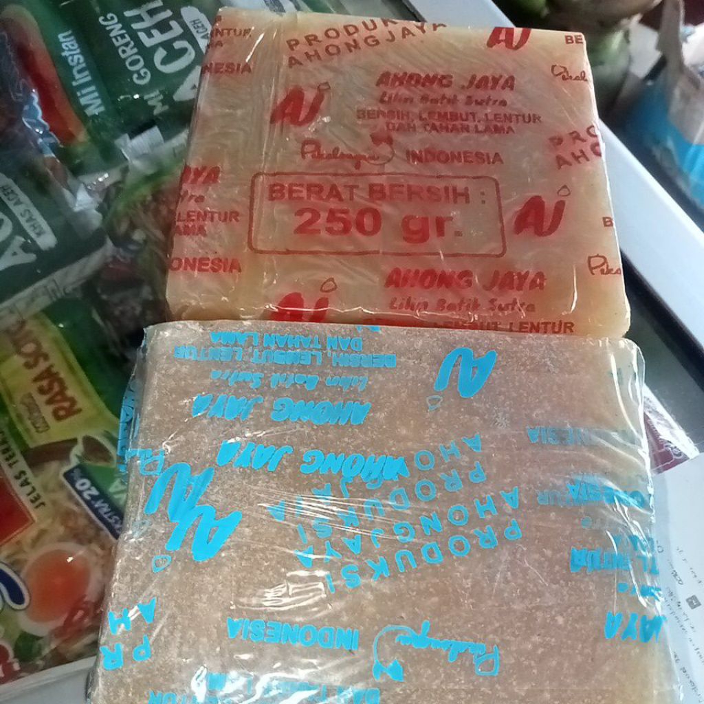 Malam/Lilin batik tulis Cap AHONG khas pekalongan