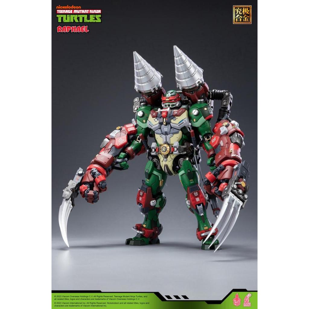 HEATBOYS Raphael TMNT Metal Build Action Figure