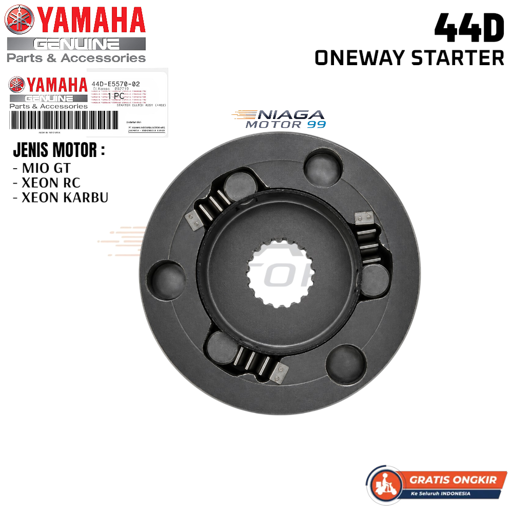 Oneway Mio GT 125 / Xeon RC / Xeon Karbu / Oneway Rumah Pelor Starter 44D