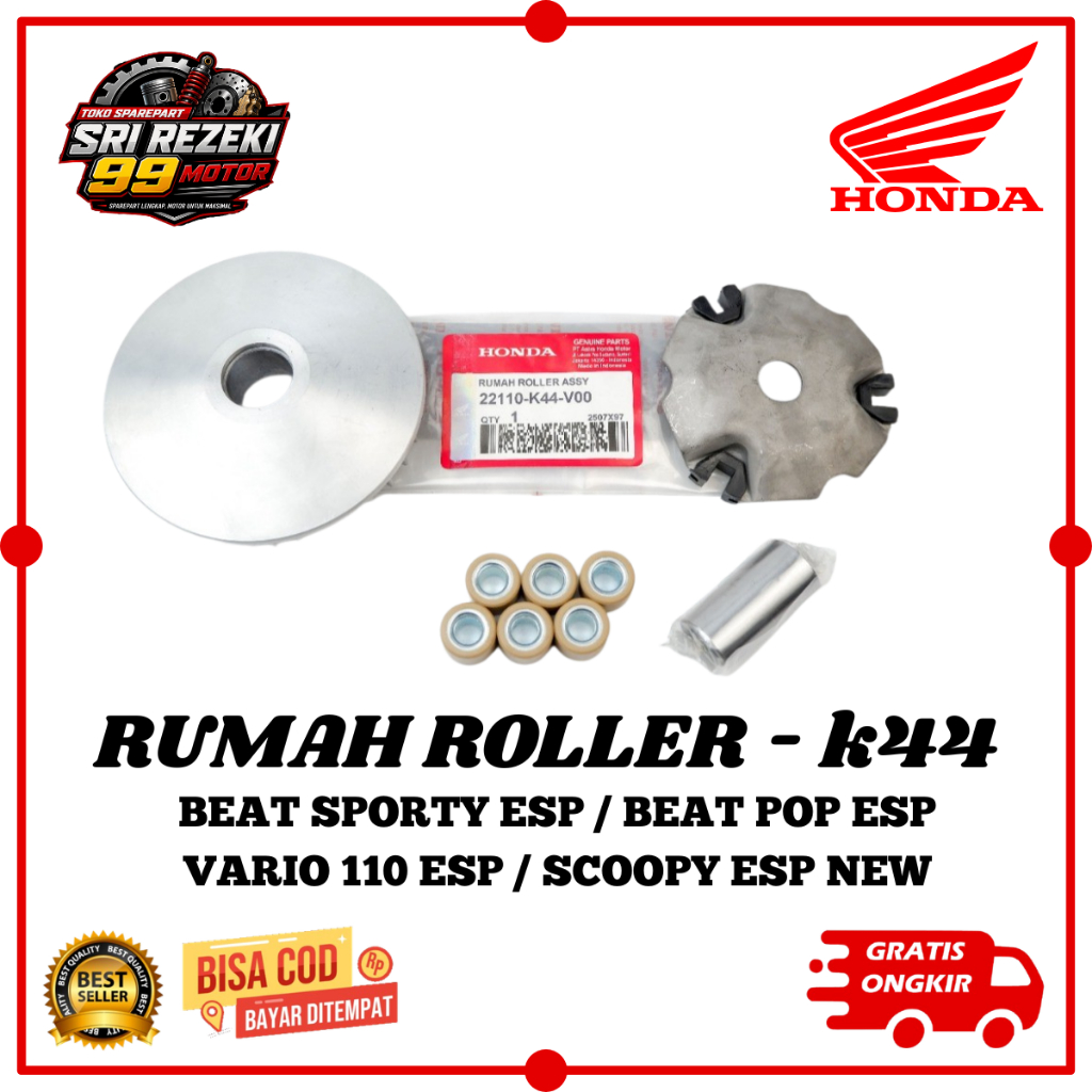 Rumah Roller Beat Fi ESP / Vario 110 ESP  / Scoopy ESP New Original - K44