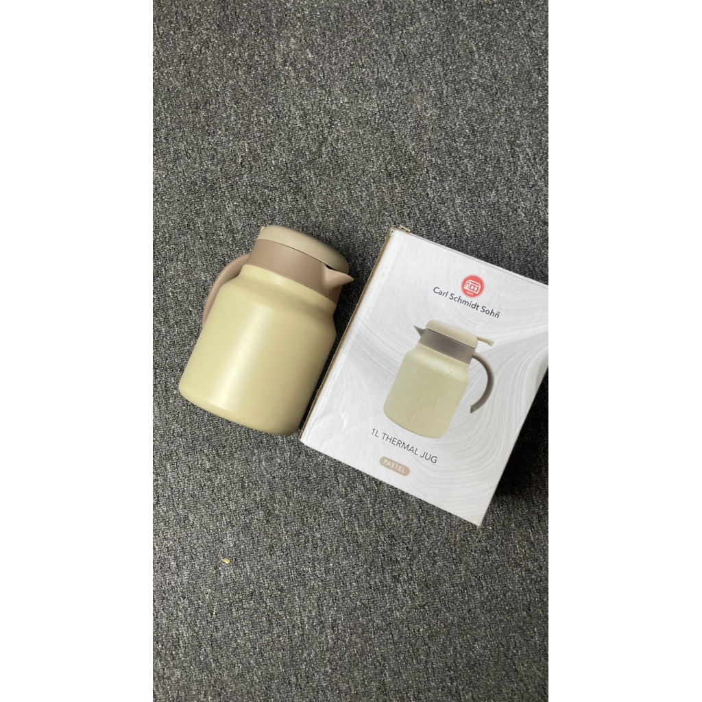 NEW Carl Schmidt Sohn Thermal Jug Pastel 1L