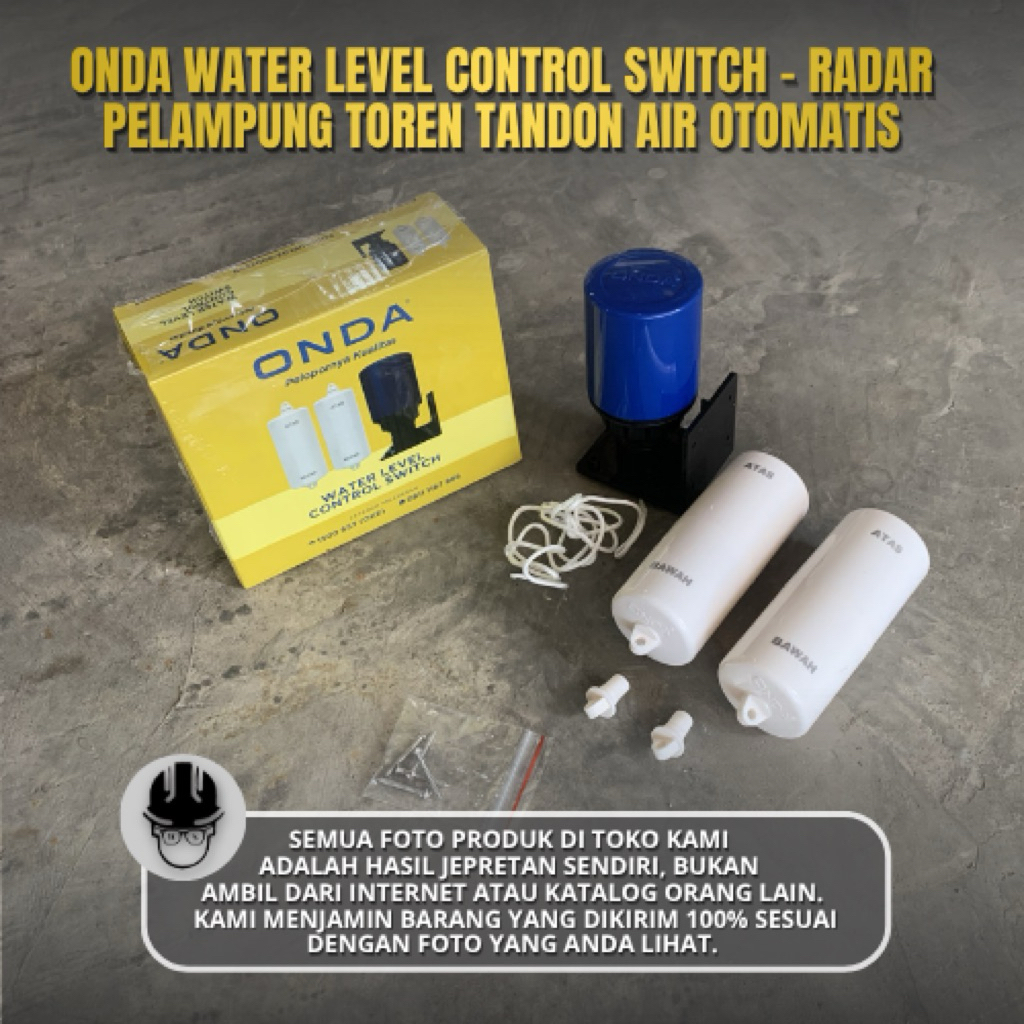 Pelampung Otomatis Tandon Air Onda Water Level Control Switch Radar Toren