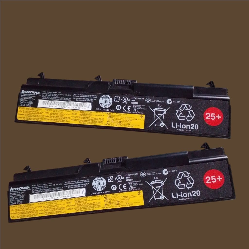 Baterai Laptop Lenovo Thinkpad EDGE 14, T430, T530, W530, L430, L530,T520 Second