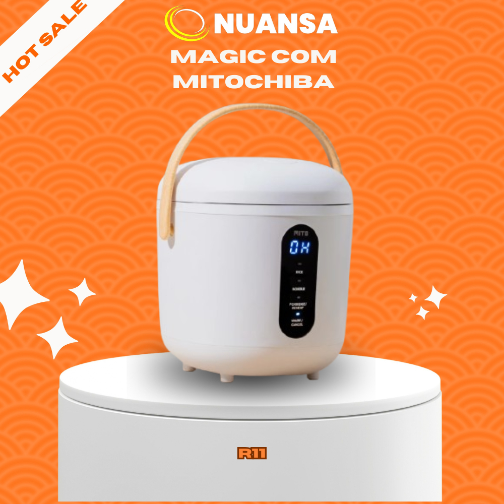 Mitochiba R11 (Mito R11) adalah digital mini rice cooker berkapasitas 0,5 Liter (cocok untuk 1-3 ora