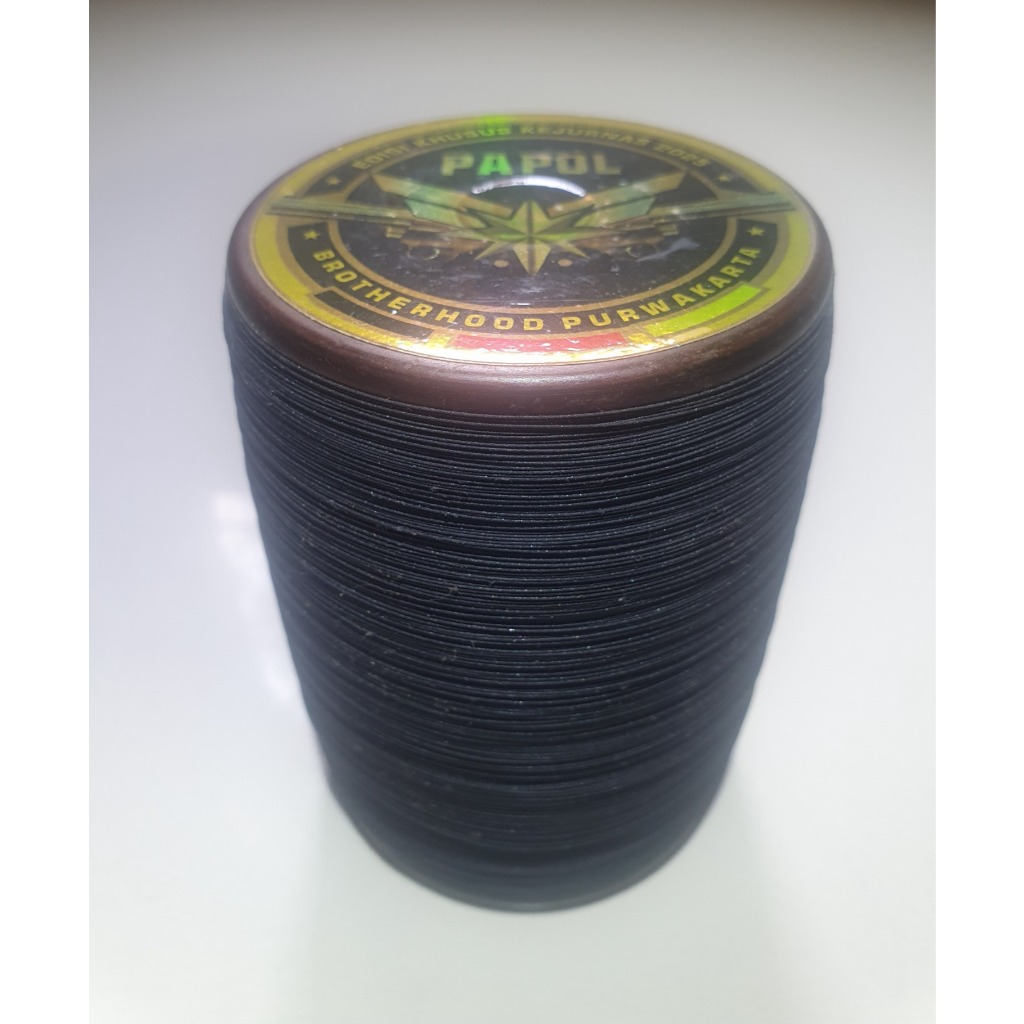 Gelasan PAPOL Double Label Matot Abu Monster 0.23 Klos Kayu 6000 Yard by Brotherhood Purwakarta