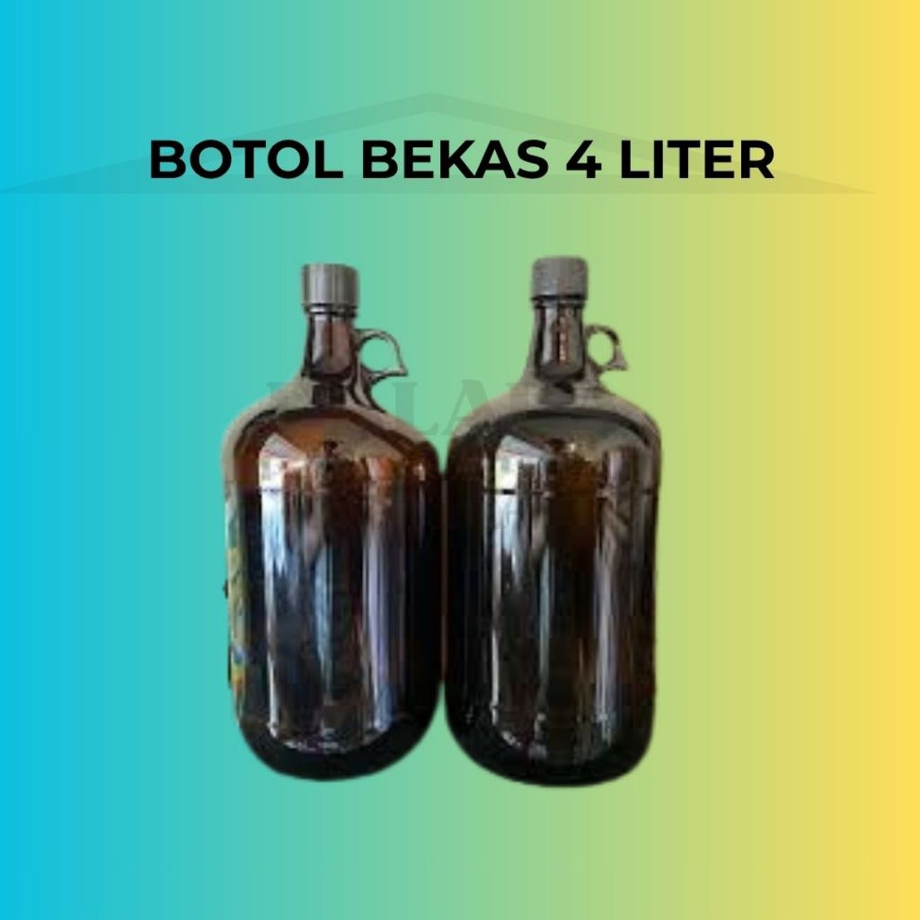 Botol bekas 4 Liter