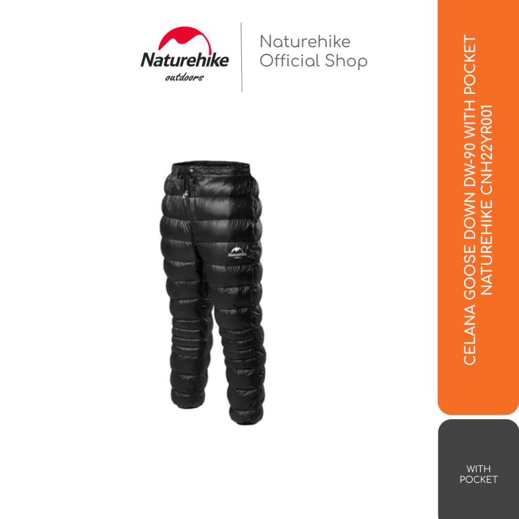 NATUREHIKE CELANA GOOSE DOWN BULU ANGSA DW-90 POCKET KANTONG CNH22YR001
