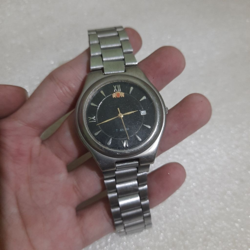 jam tangan pria orient titanium (by seiko)