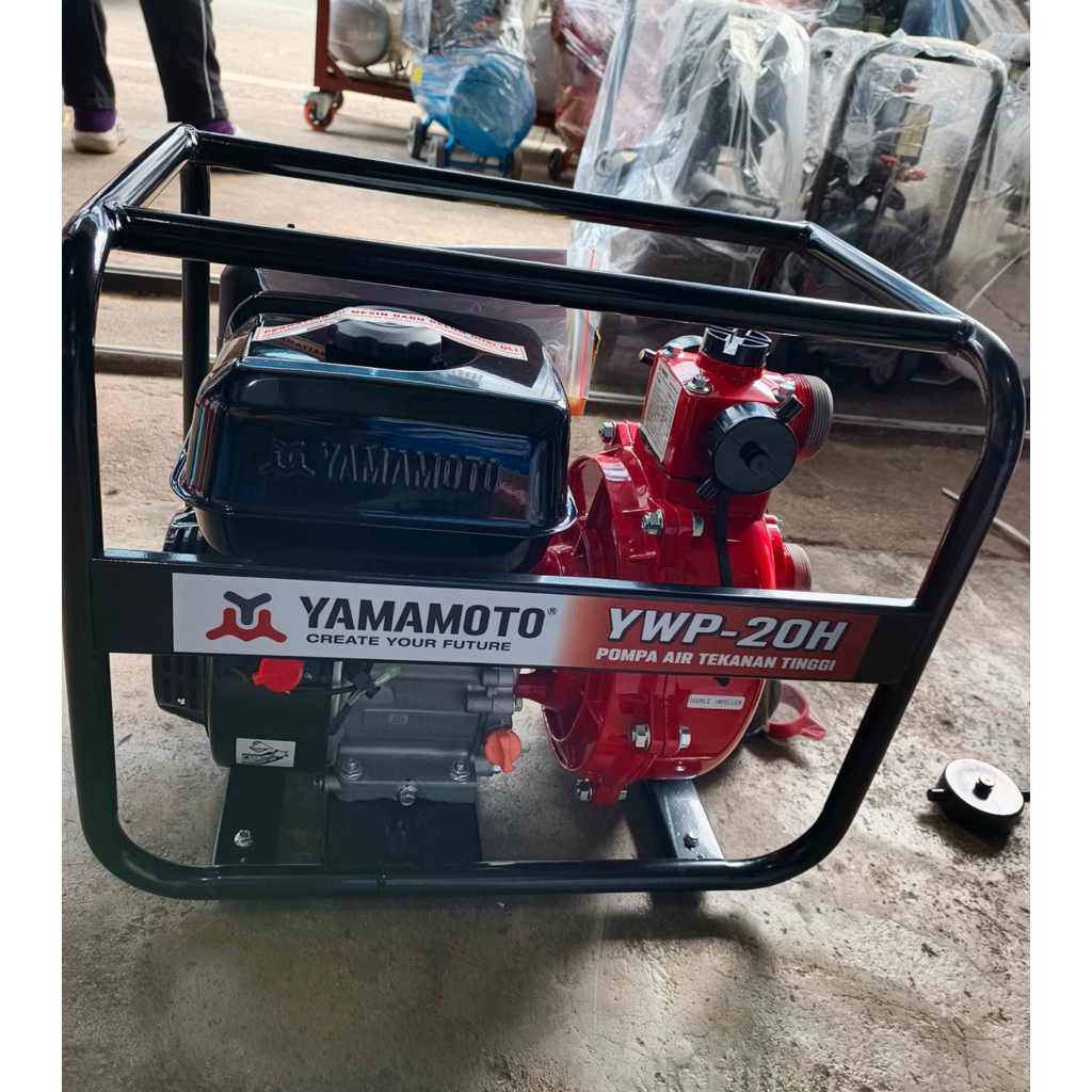 Mesin pompa pemadam kebakaran 2 inch YAMAMOTO YWP20H mesin YMT220 8HP PUTARAN CEPAT PLUS OLI