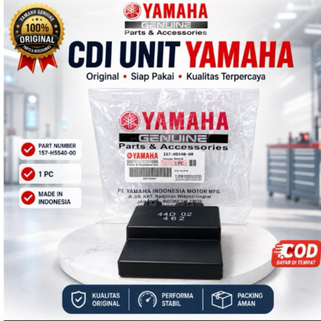 CDI Yamaha Jupiter MX 135 Old New Original YGP 1S7-H5540-00 CDI Unit Assy Ori Yamaha