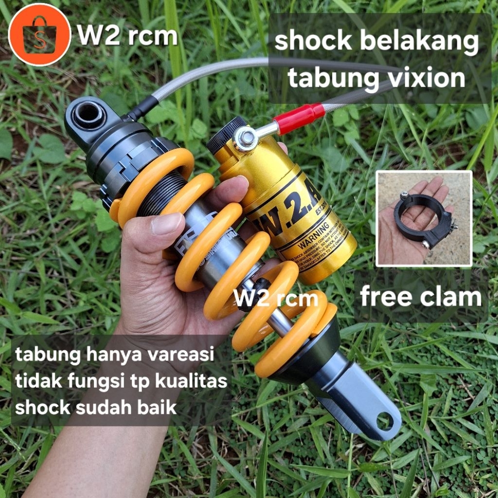 Monoshock belakang vixion tabung pisah shock belakang vixion tabung pisah