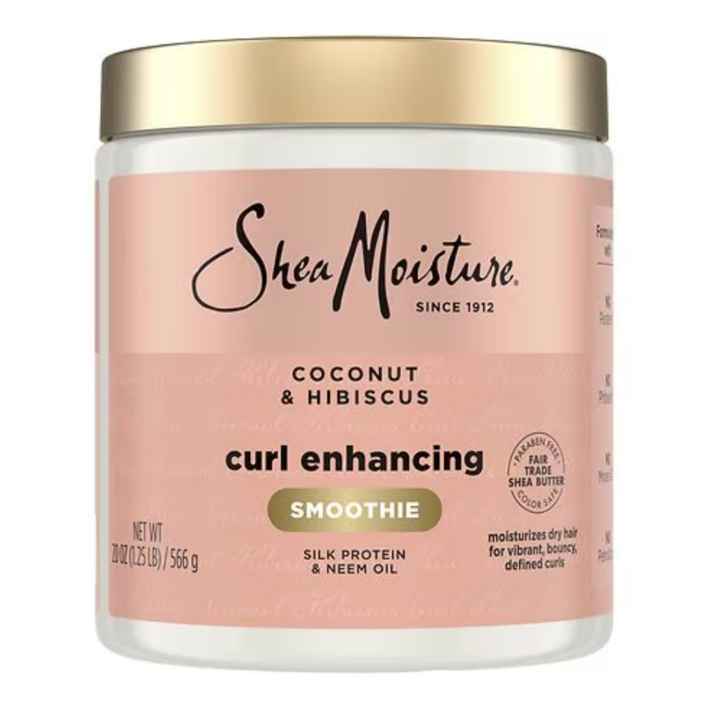 [Original USA] SheaMoisture Shea Moisture Coconut and Hibiscus Curl Enhancing Smoothie (566g)