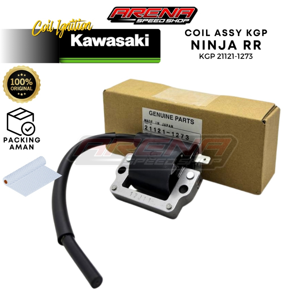 KGP 21121-1273 Coil Ignation Assy Ninja RR - Koil Pengapian Ninja RR New / Old Original Kawasaki