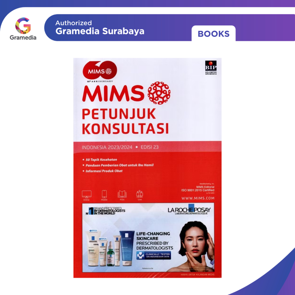 Gramedia Surabaya - MIMS Petunjuk Konsultasi Edisi 23 Tahun 2023/2024
