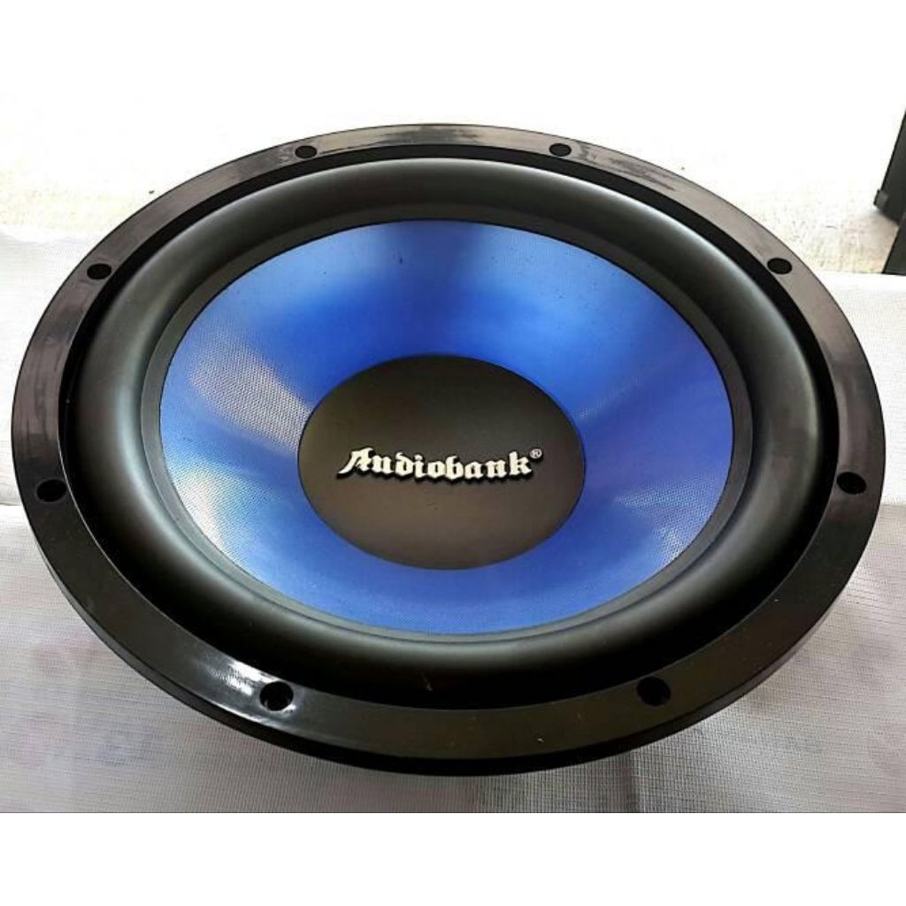 SPEAKER 12 INCH SUBWOOFER AUDIOBANK 600 WATT DOUBLE COIL (ORIGINAL)
