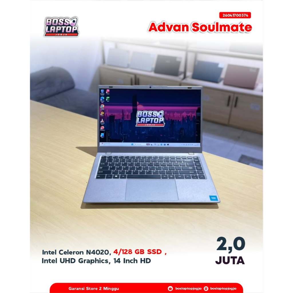 ADVAN SOULMATE INTEL N4020 4/128 GB