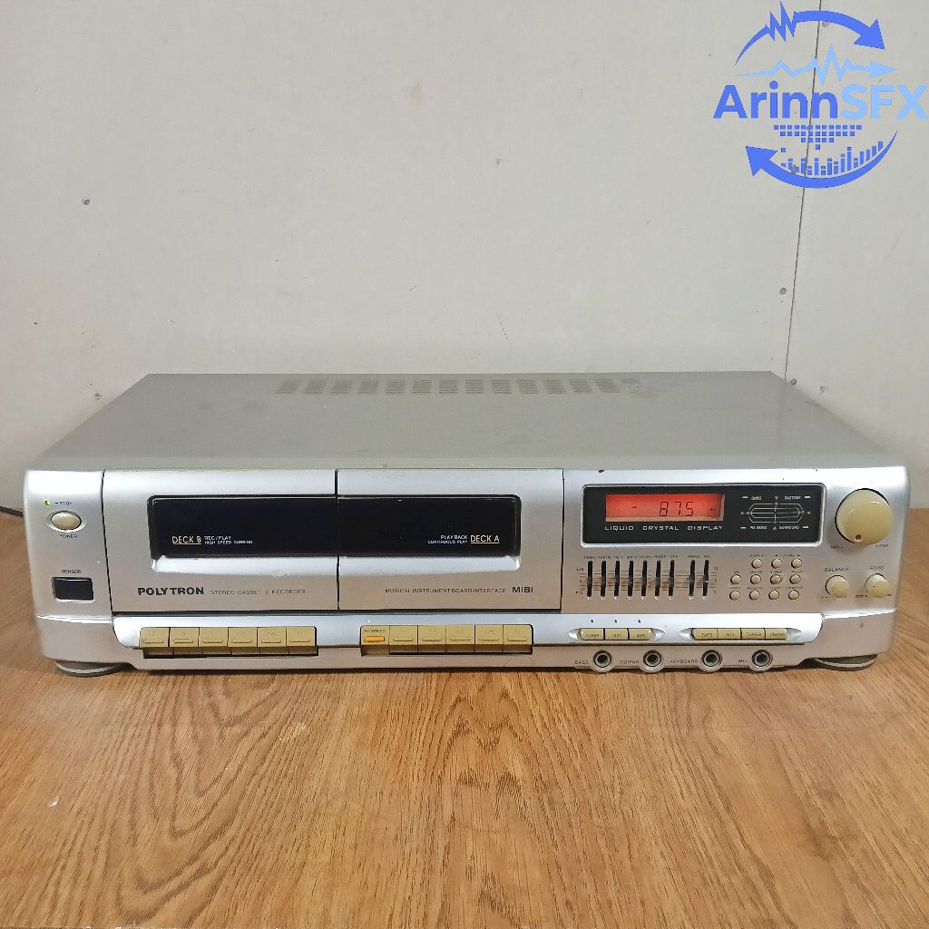 Tape ampli Polytron bigband BB655KM second normal silver