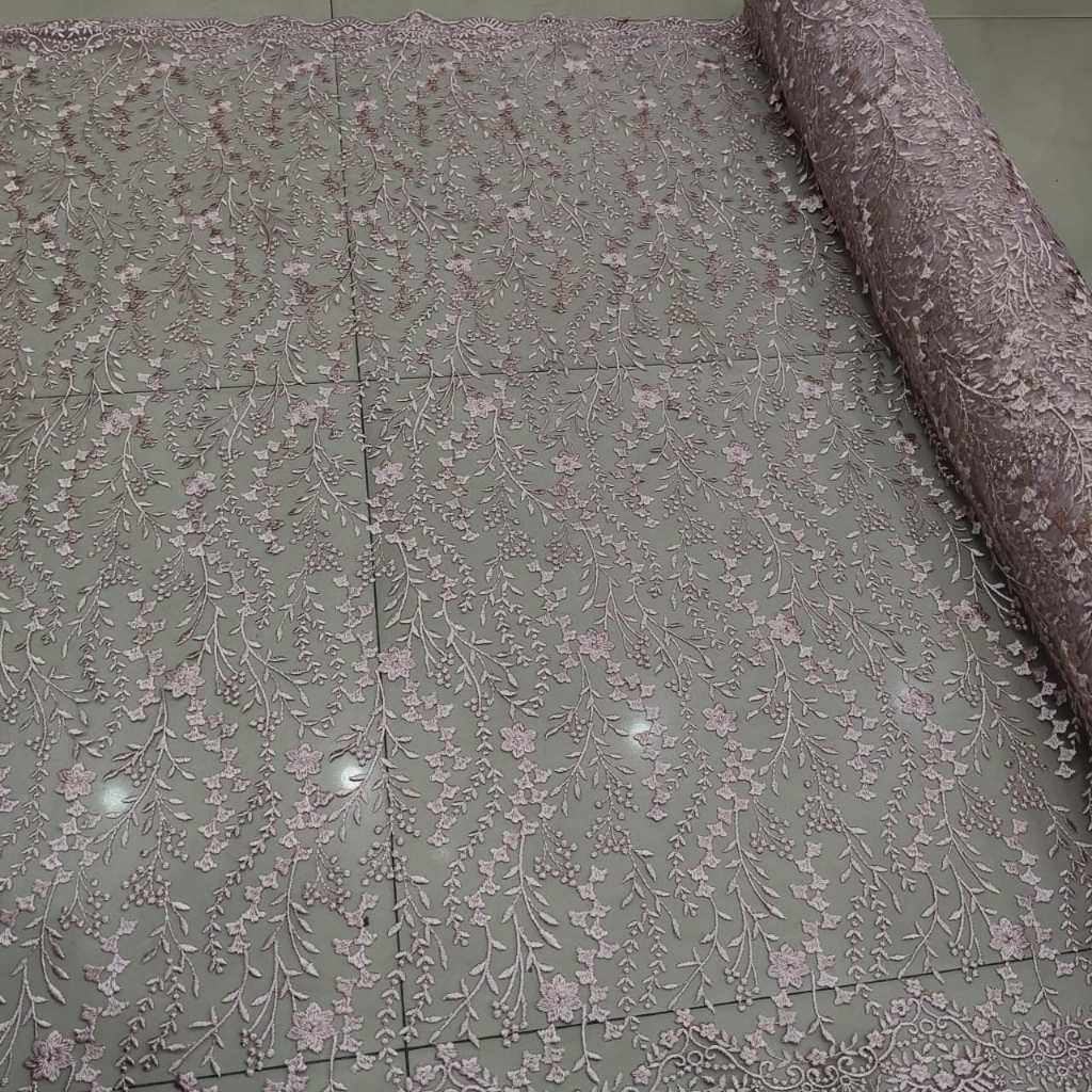 KAIN TILE AKAR KAIN TILE MOTIF AKAR PADAT BORDIR TEBAL DENGAN PINGGIRAN HALUS LEMBUT