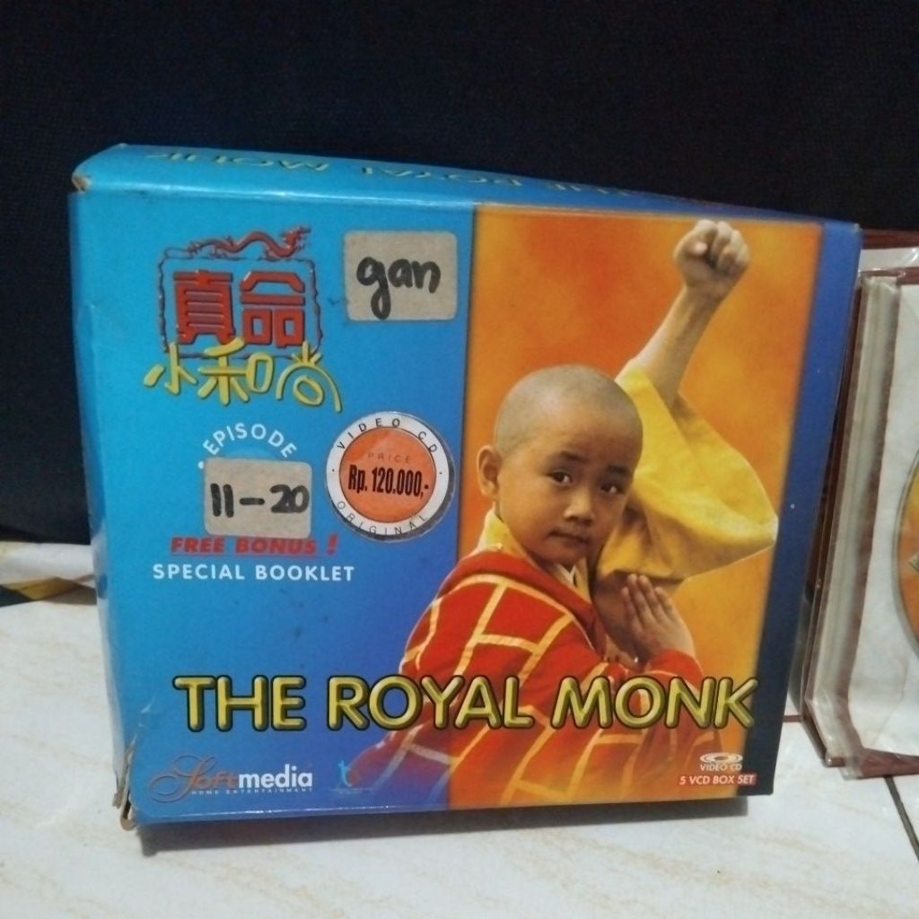 LANGKA KASET CD DVD MANDARIN THE ROYAL MONK JADUL